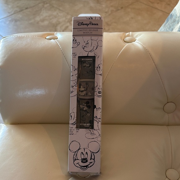 Disney Parks Limited Release Mickey Mouse Watch - Black and White - Picture 1 of 3